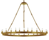 Wrought Iron Vintage Barn Metal Castile One Tier Chandelier Industrial Loft Rustic Lighting - A113-CG/3428/30