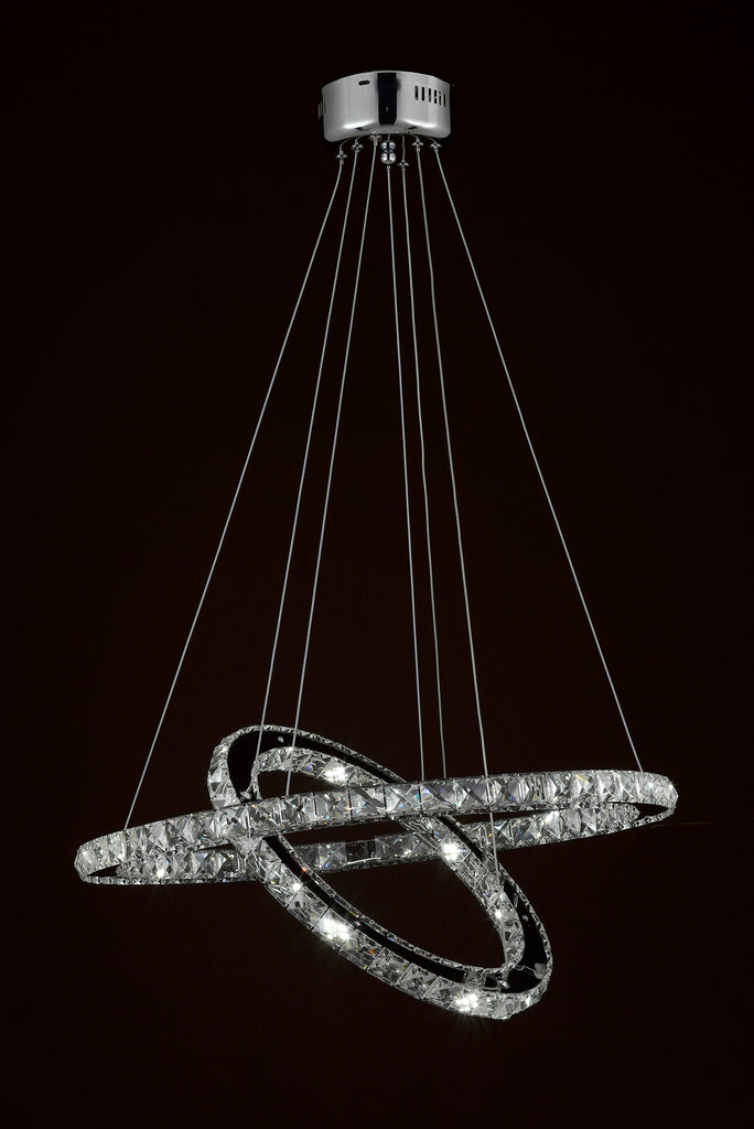 Crystal Elipse Ring Chandelier LED Chandeliers Modern