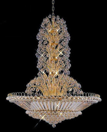 C121-GOLD/2908/4860 Sirius CollectionEmpire Style CHANDELIER Chandeliers, Crystal Chandelier, Crystal Chandeliers, Lighting