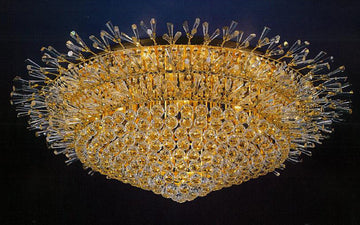 H906-WL61356-500CKG By Empire Crystal-Flush