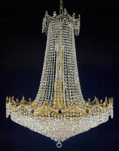 H906-WL61523-820KG By Empire Crystal-Chandelier