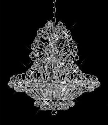 C121-SILVER/2908/2836 Sirius CollectionEmpire Style CHANDELIER Chandeliers, Crystal Chandelier, Crystal Chandeliers, Lighting