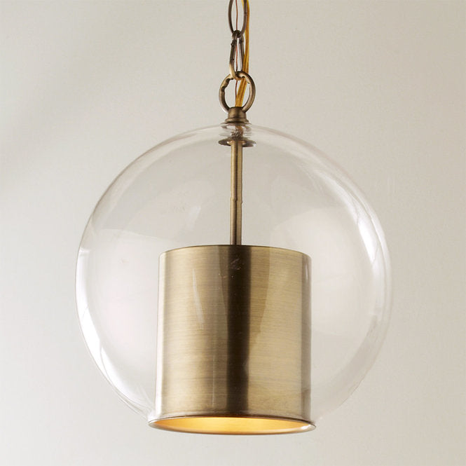 Cap And Globe Pendant 1 - F100-219