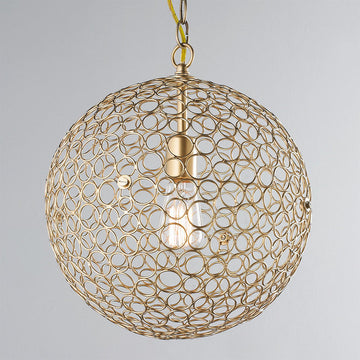 Circles Sphere Pendant Light Medium - F100-249