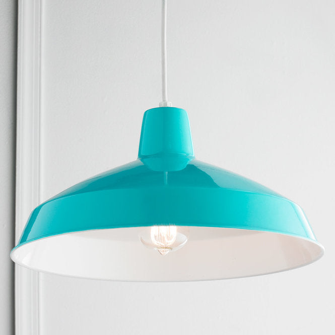 Colorful Warehouse Loft Shade Pendant - F100-361