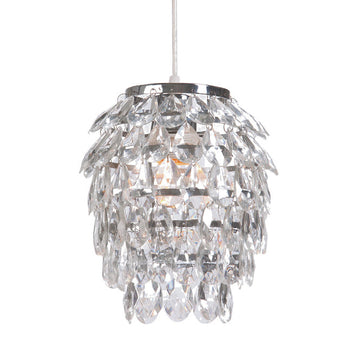 Crystal Curtain Mini Pendant Light Small - F100-457