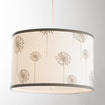 Dandelions Drum Pendant Light - F100-543