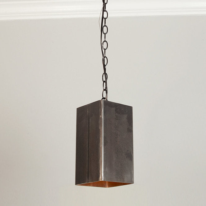 Industrial Square Tube Pendant - F100-597