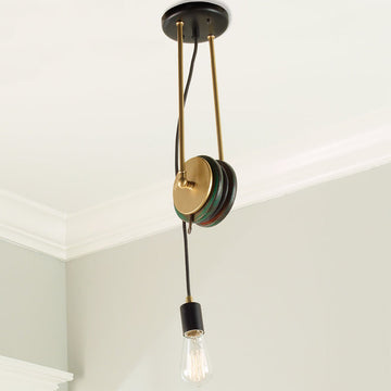 Library Pulley Pendant - F100-595