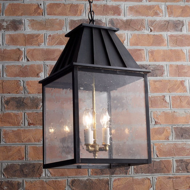 Mansard Style Outdoor Hanging Lantern - F100-390