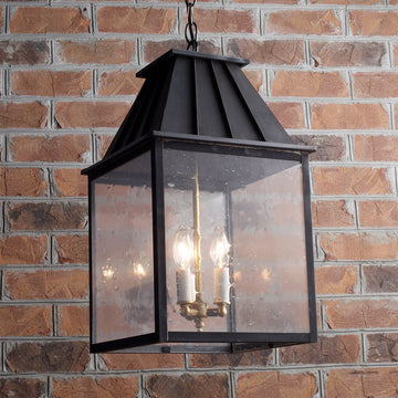 Mansard Style Outdoor Hanging Lantern - F100-390