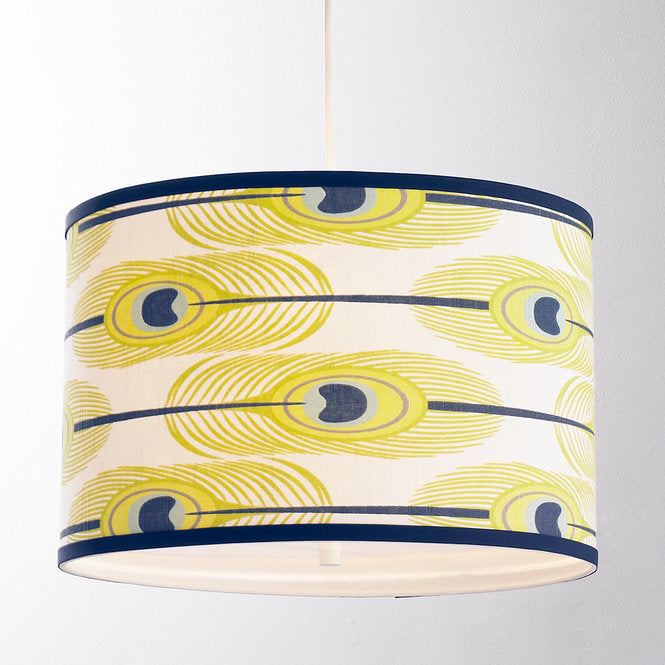 Peacock Feathers Pendant Light - F100-516