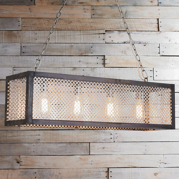 Radiator Grill Island Chandelier - F100-329