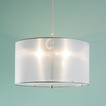 Sheer Elegance Organza Shade Pendant - F100-485