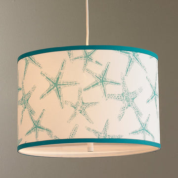 Starfish Drum Shade Pendant Light - F100-468