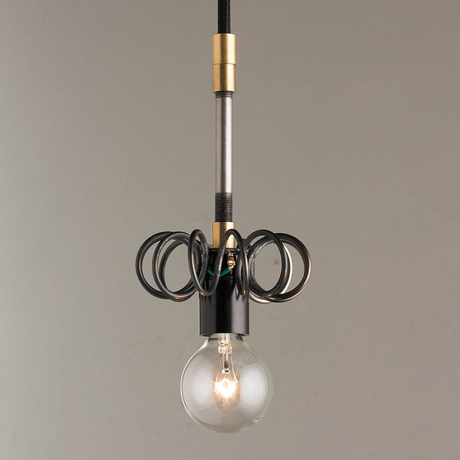 Steel Loop Industrial Socket Pendant - F100-538