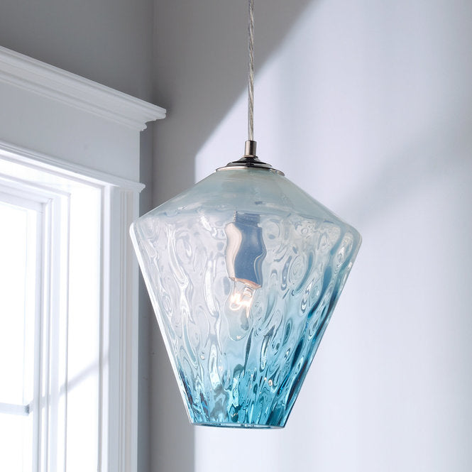 Wavy Glass Pendant - F100-298